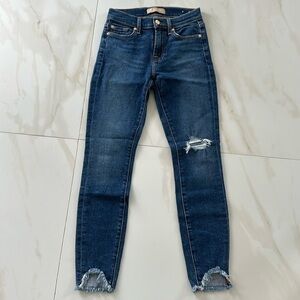 7 for all mankind skinny ankle jean